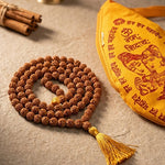 Sadhana Combo: 108 Rudraksha Mala & Premium Jaap Bag