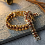 Chandra-Rudra Shanti Set: Silver-Plated Premium Rudraksha & Sacred Chain Combo