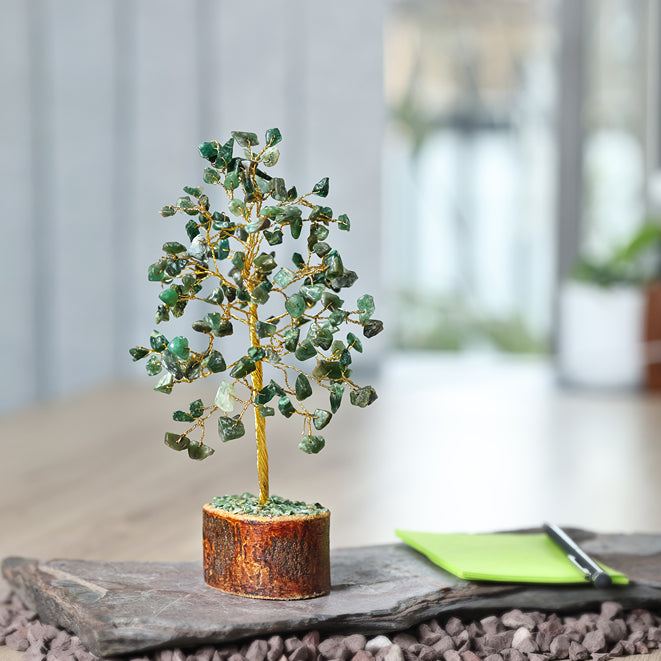 Green Aventurine Crystal Tree