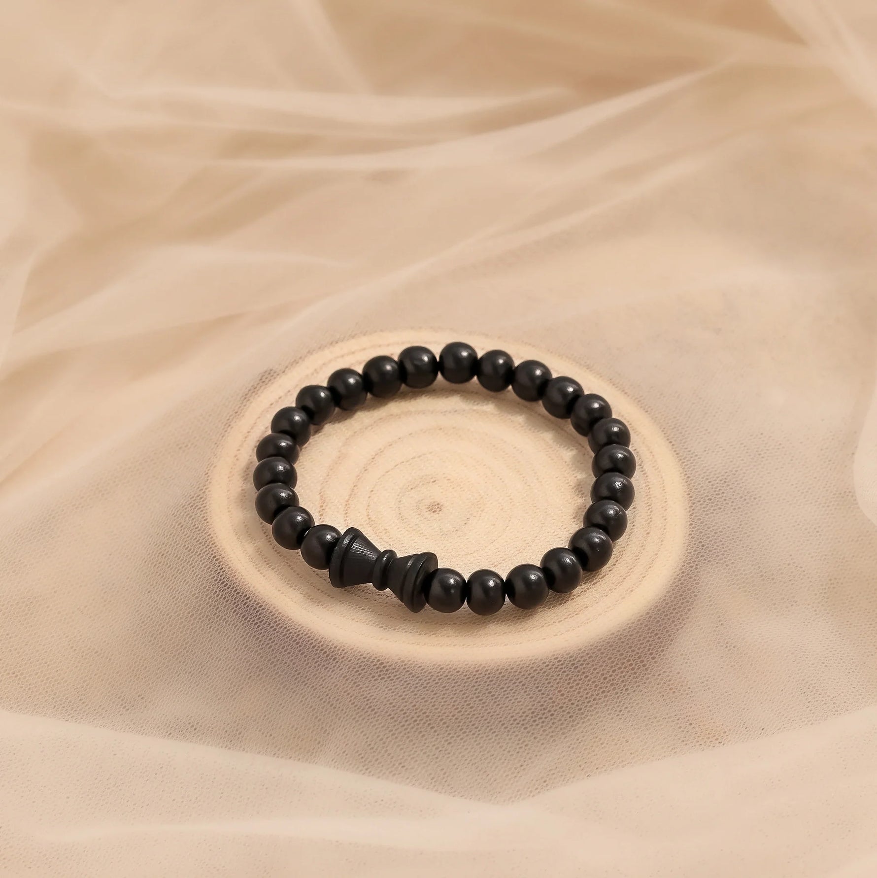 Karungali Malai Damru Bracelet with Govt. Certification - view 5