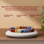 Divine Chakra Healing Bracelet – 7 Powerful Stones for Balance & Energy - view 3