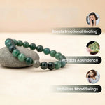 Moss Agate Stone Bracelet - view 6