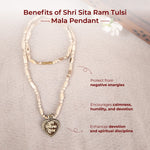 Shri Sita Ram Tulsi Mala Pendant | Blessings of Shri Sita Ram Ji - view 2