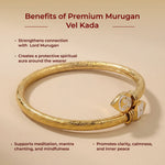 Premium Murugan Vel Kada | Spiritual Jewelry for Strength and Protection - view 9