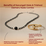 Karungali Mala & Trishool Damaru Kada Combo - view 4