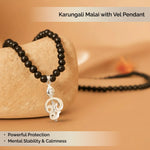 Karungali Malai with Lord Murugan with Base - view 20
