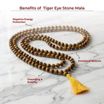 Tiger Eye Stone Mala 108 Beads - view 11