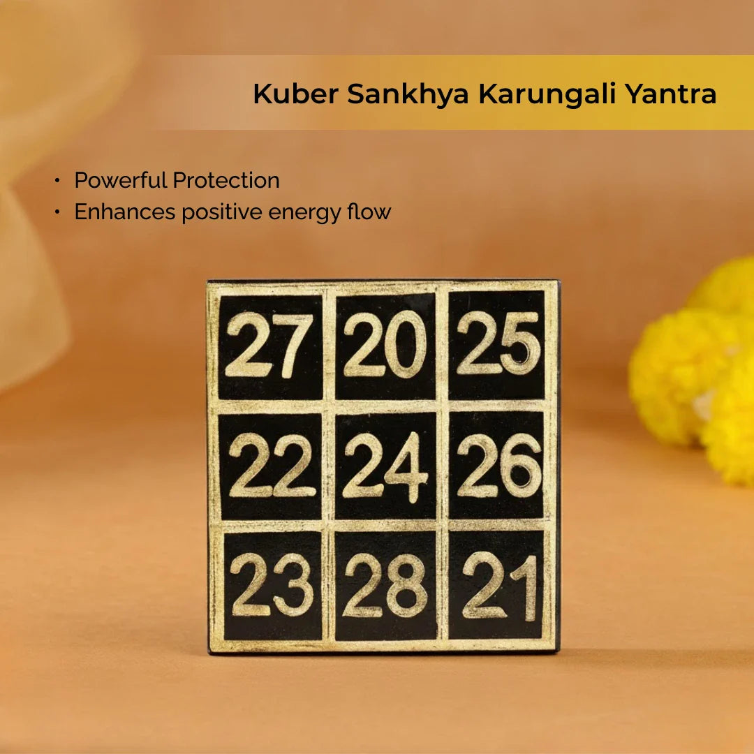 Kuber Sankhya Karungali Yantra - view 6