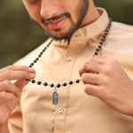 Karungali Malai (Copper wire) with Murugan Shakti Pendant - view 8