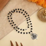 Mahadev Mukh Karungali Pendant in SIlver Finish - view 6