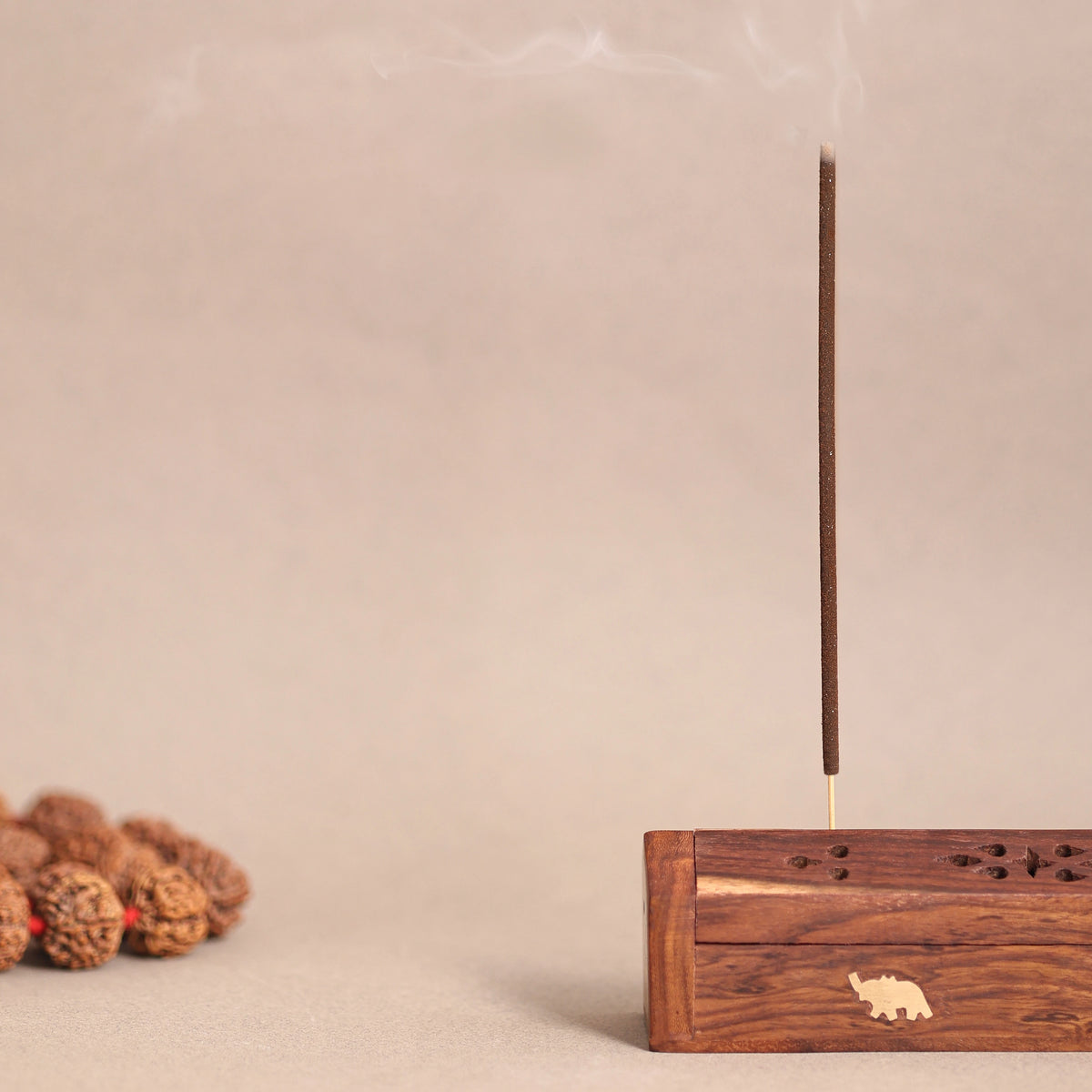 Rudraksha Agarbatti & Agarbatti Stick Holder