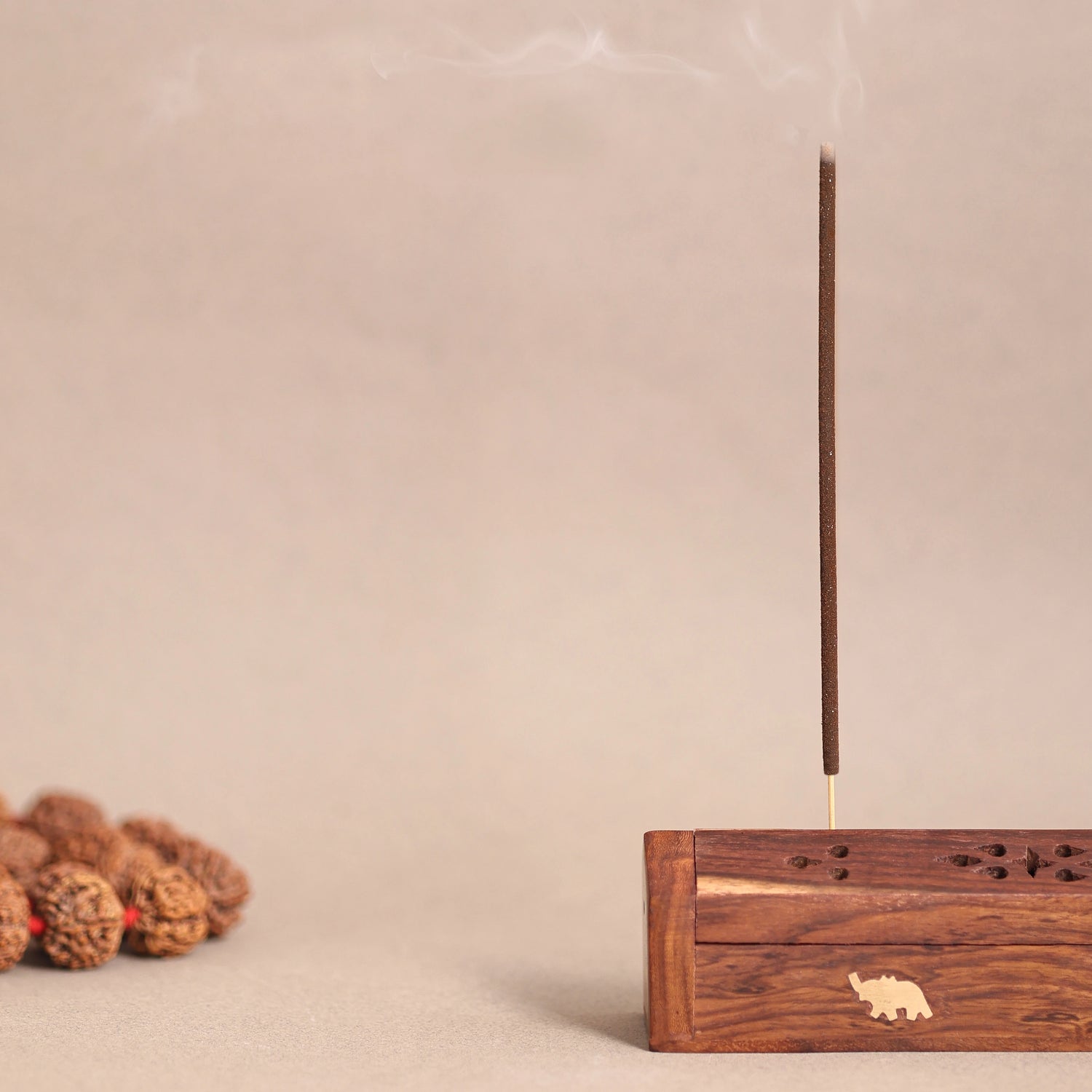 Rudraksha Agarbatti & Agarbatti Stick Holder