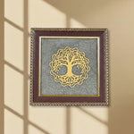 Tree of Life Raw Pyrite Frame | Symbol for Growth & Connection
