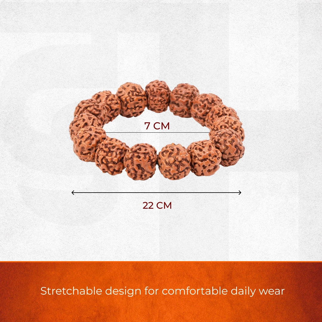 5 Mukhi Rudraksha Bracelet - view 4