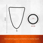 Lava Stone Mala & Bracelet Combo - view 3