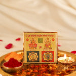 Victory & Wealth Combo: Shree Sampoorna Yantra for Wisdom & Lakshmi Pyramid