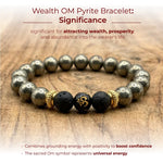 Wealth OM Pyrite Bracelet - view 8