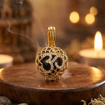 Rudraksha Karungali Mala with Karungali Bead