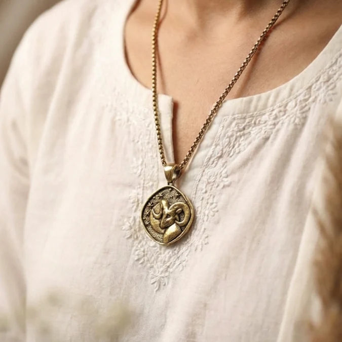 Aries (Mesh) Rashi Pendant - view 7