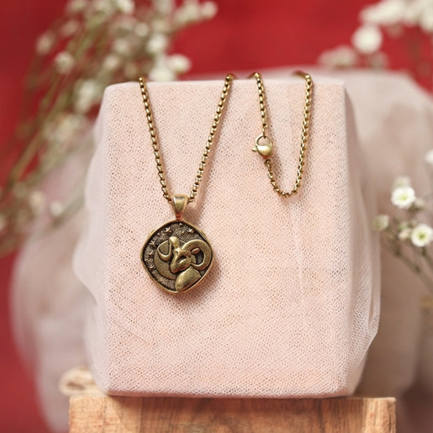 Aries (Mesh) Rashi Pendant