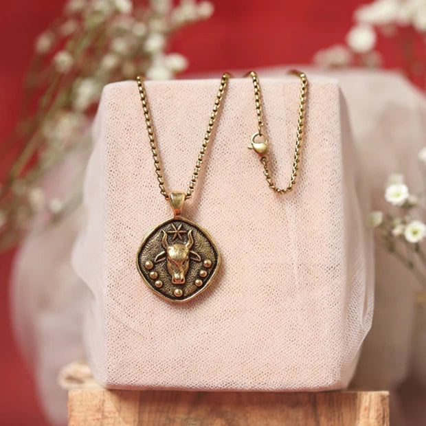 Taurus (Vrishabha) Rashi Pendant - view 13