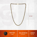 Divine Karungali Malai with Gold Capped Beads | Govt Lab Certified - view 5