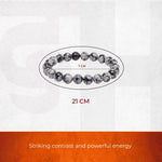 Snowflake Obsidian Bracelet - view 2