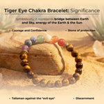 Tiger Eye Chakra Bracelet - view 5