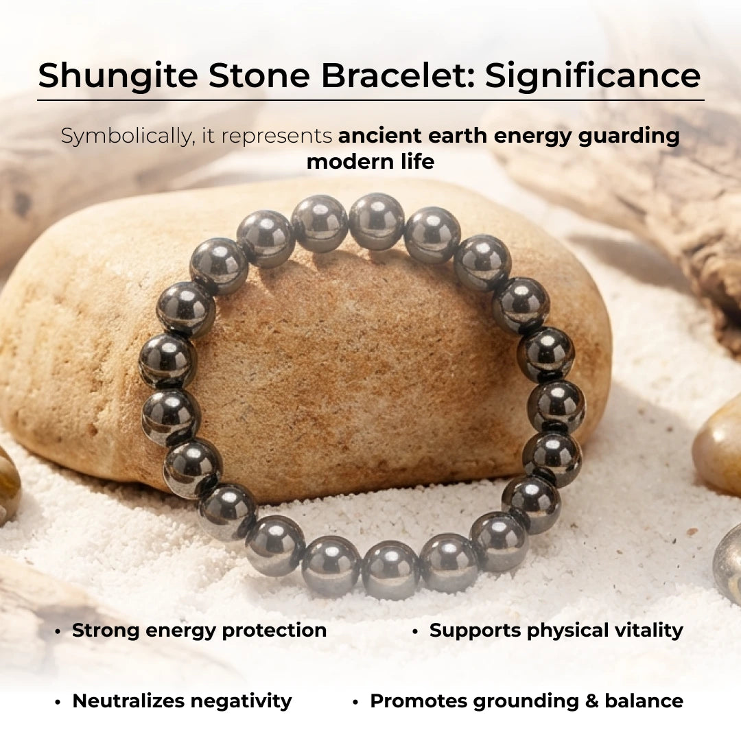 Shungite Stone Bracelet - view 5