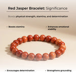 Red Jasper Bracelet - view 5