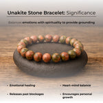 Unakite Stone Bracelet - view 7