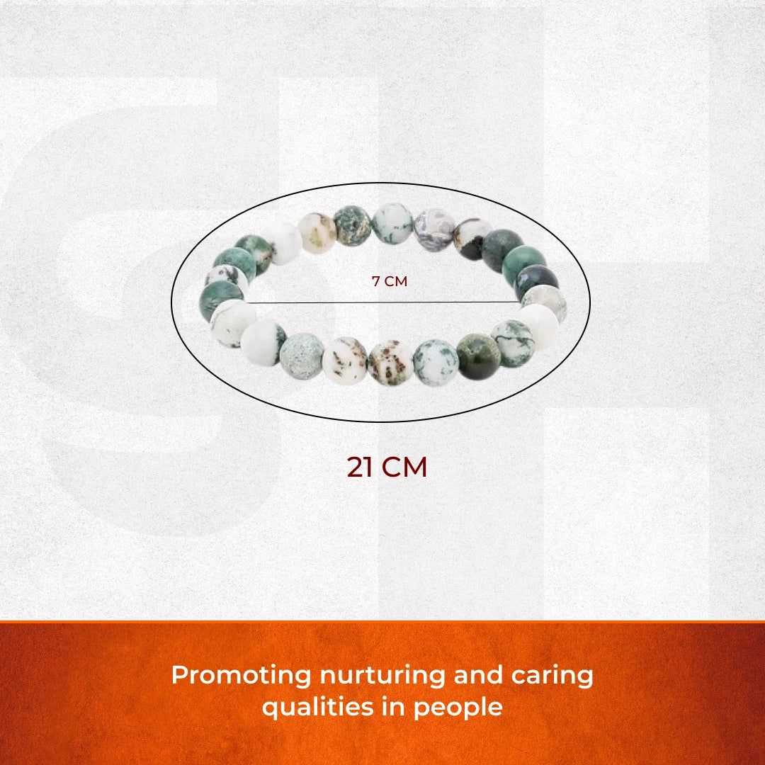 Tree Agate Stone Bracelet - view 4