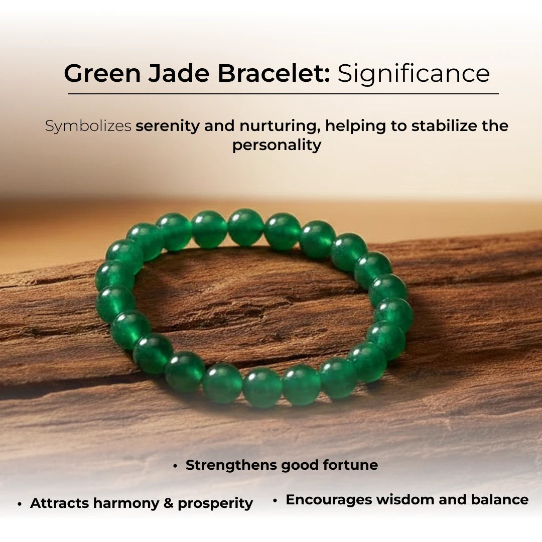 Green Jade Bracelet - view 4