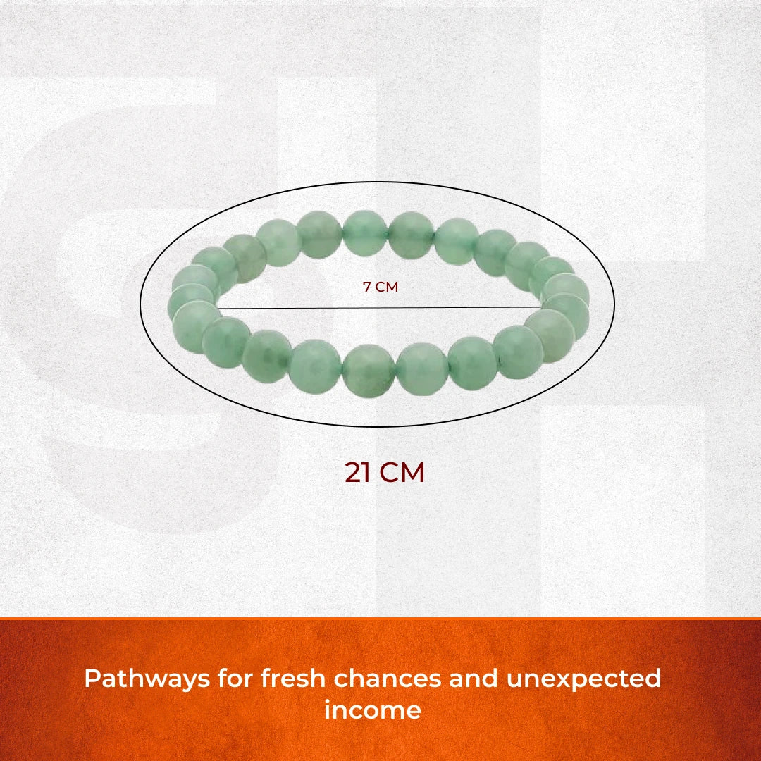 Green Aventurine Stone Bracelet - view 2