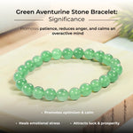 Green Aventurine Stone Bracelet - view 5
