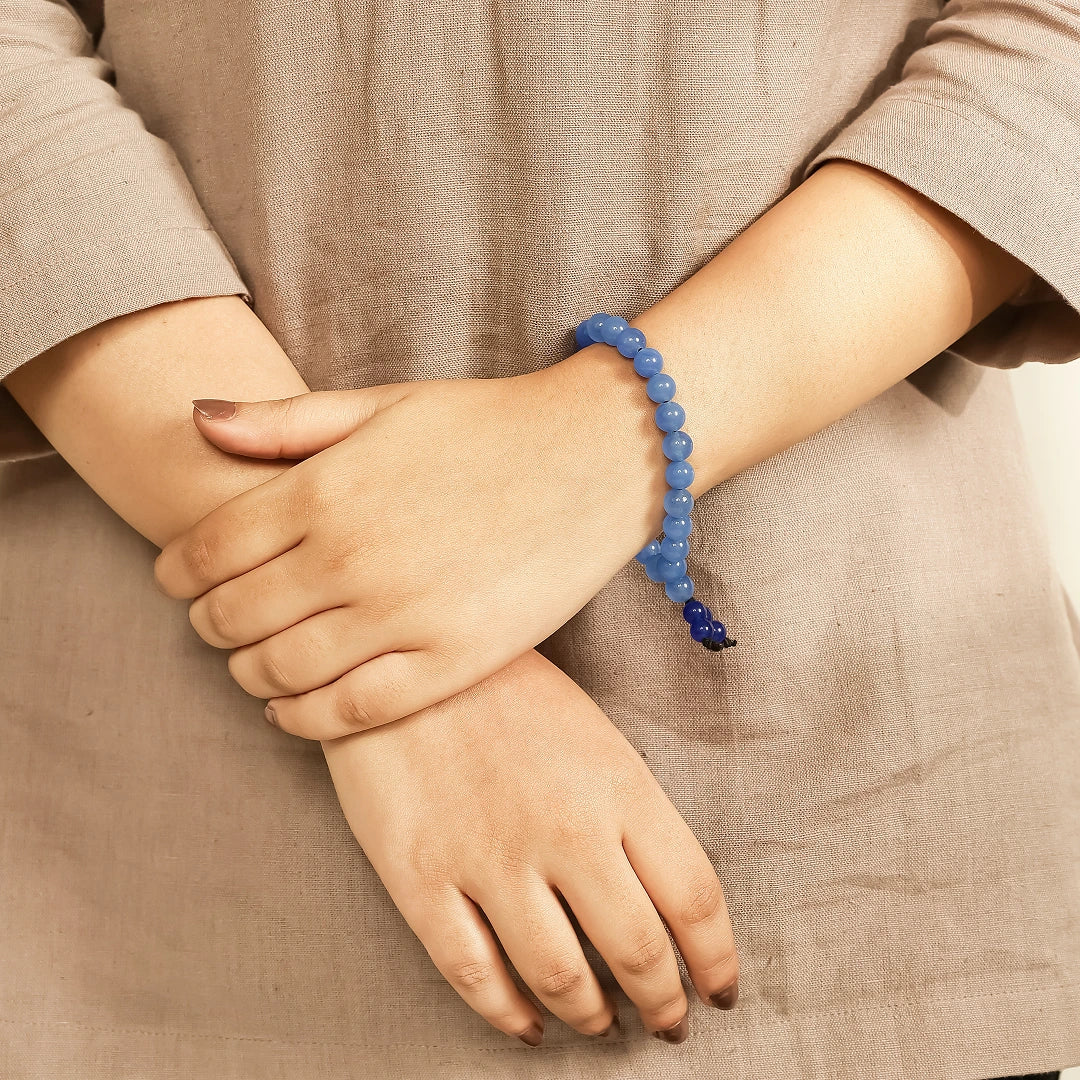 Blue Topaz Stone Bracelet - view 3