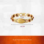 Gold Plated Mahakal Rudraksha Bracelet - view 3