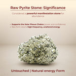 Raw Pyrite Anklet