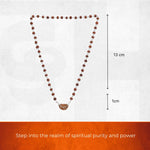 1 Mukhi Rudraksha Pendant with Silver Cap - view 2