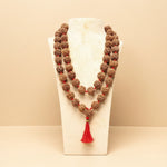 5 Mukhi Nepali Rudraksha Mala – 54+1 Beads