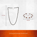 Rudraksha & Karungali Silver Cap (Bracelet & Mala)