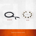Karungali Bracelet Combo | Silver Cap & Classic Pair with Govt. Certification