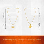 Divine Ram Ji and Hanuman Ji Pendant Combo