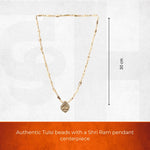 Shri Ram Tulsi Mala Pendant | Blessings of Lord Ram