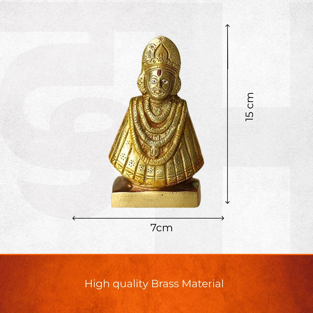 Lord Khatu Shyam Ji Brass idol