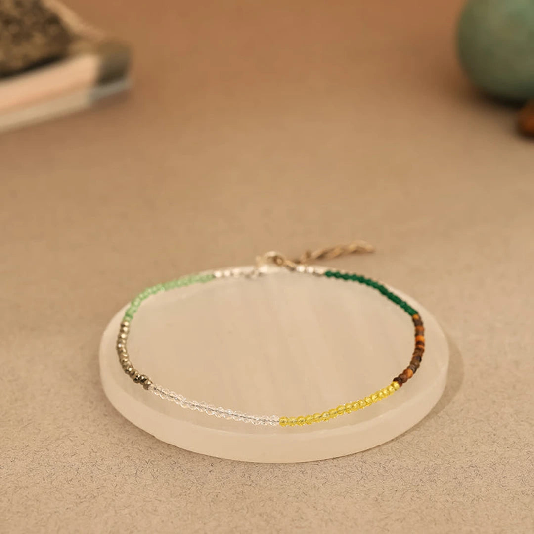Dhan Yog Wealth Manifestation Set: Dhan Yog Anklet & Bracelet Combo