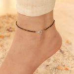 Ultimate Protection Duo: Tiger’s Eye Grounding Anklet & Shielding Bracelet