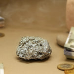 Dhan-Sampatti Booster: Sacred Pyrite Pyramid & Raw Pyrite Stone - view 2