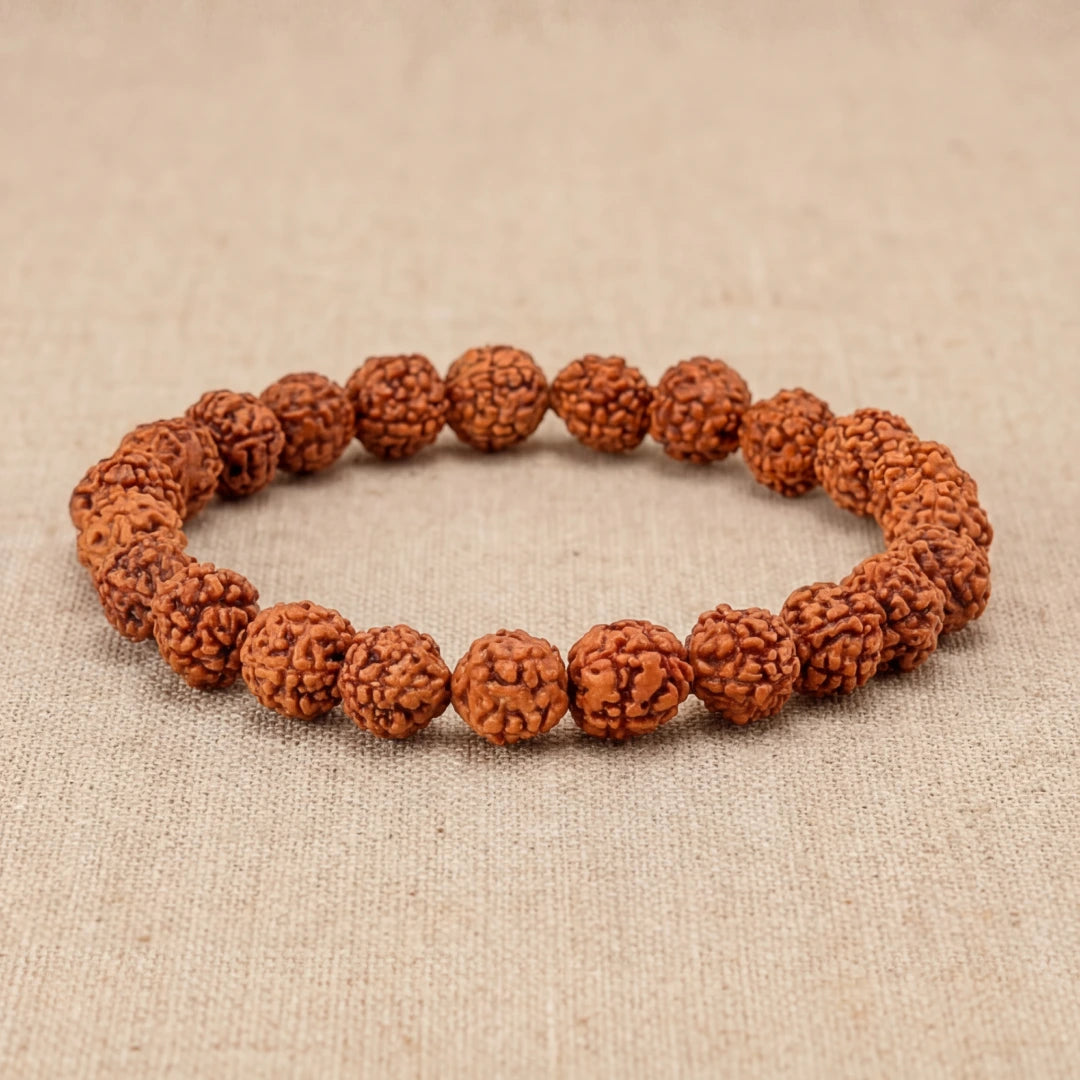 Original Narmadeshwar Shivling with 5 Mukhi Rudraksha Bracelet Combo - view 2
