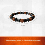 Har Har Mahadev Rudraksha Damru Bracelet Shiva's Blessing - view 7